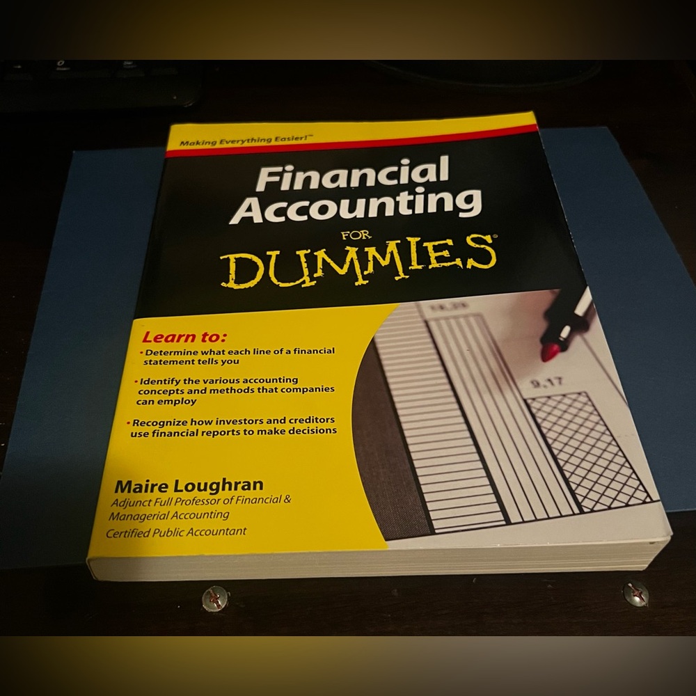 Financial Accounting For Dummies Paperback by Maire Loughran 1st Edition